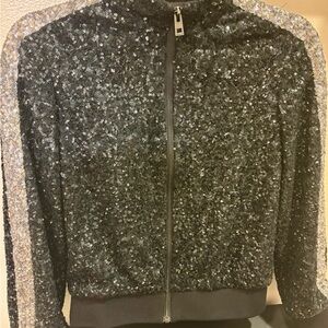 Zadig & Voltaire Sequin Black Jacket